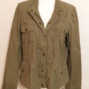 Women’s Loft Army Green Jacket
